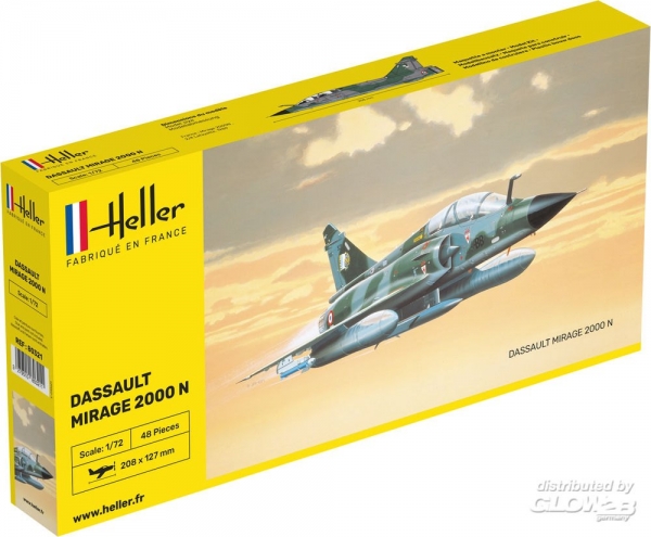 Heller 80321 Mirage 2000 N in 1:72