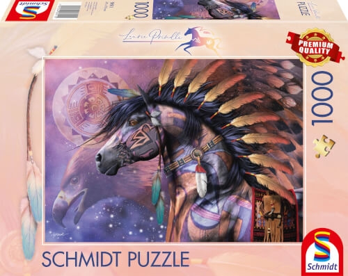 Schmidt Spiele 58511 Puzzle Laurie Prindle Schamane 1000Teile