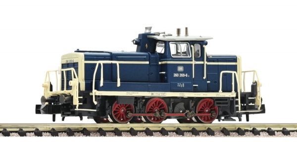 Fleischmann 722403 Diesellokomotive BR 260, DB ozeanblau/beige