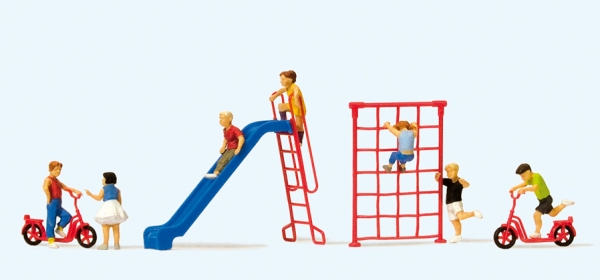 Preiser 10616 Spielende Kinder. Zubehör