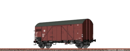 Brawa 50719 H0 Gedeckter Güterwagen Gmhs Bremen DRG, Epoche II