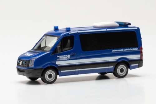 Herpa 97727 VW Crafter bus flat roof THW Freising (Bayern/Freising)