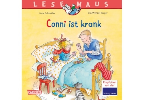 Carlsen Verlag 8987 Lesemaus Band 87 Conni ist krank