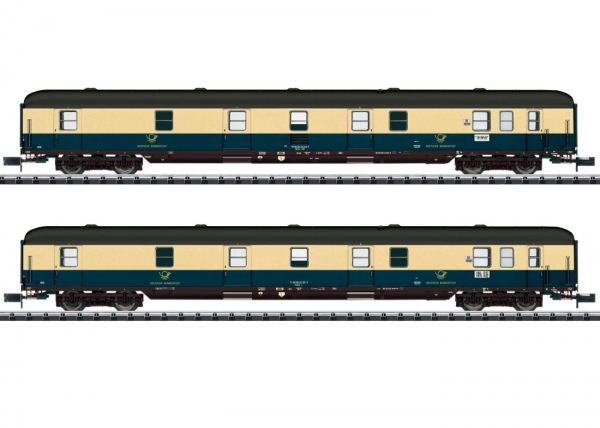 Trix 18201 Postwagen-Set Bauart Post mr-a DB