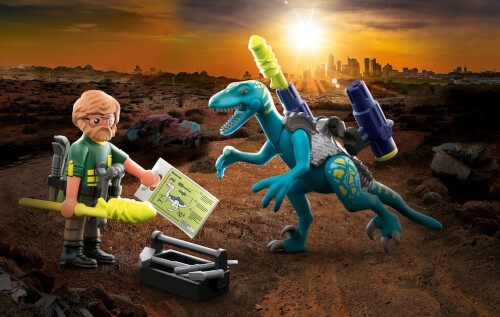 Playmobil 70629 Dino Rise Uncle Rob: Aufrüstung zum Kampf