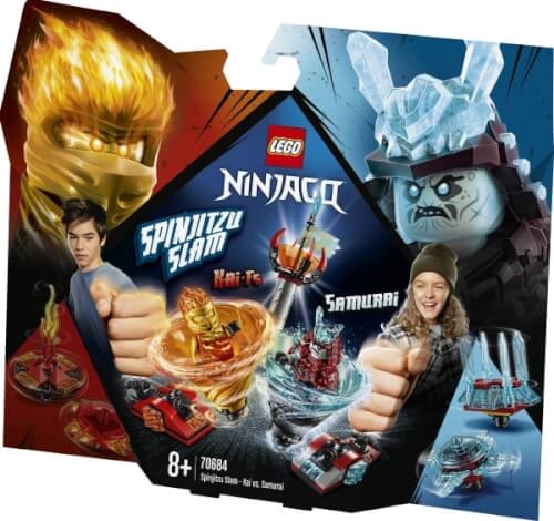 LEGO® Ninjago 70684 Spinjitzu Slam - Kai vs. Eis-Samurai, 164 Teile, ab 8 Jahre