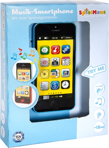 Vedes 40774157 Spielmaus Baby Smartphone