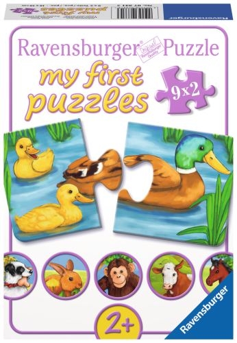 Ravensburger 07331 Liebenswerte Tiere