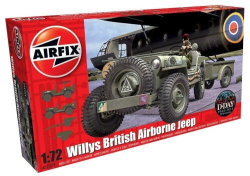 Airfix A02339 1/72 Willys Jeep Trailer & Howitzer