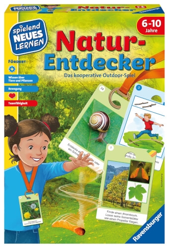 Ravensburger 25033 - Natur-Entdecker - Lernspiel für Kinder, Outdoor Spiel für Kinder von 6-10 Jahre