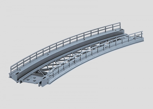 Märklin 7569 Rampenstück geb. r 424,6 mm