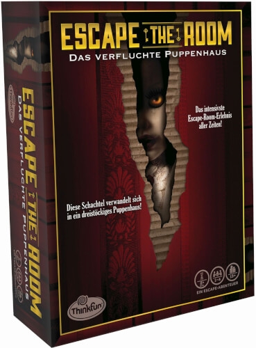 Ravensburger 76371 ThinkFun 76371 Escape the Room 3 - Das verfluchte Puppenhaus