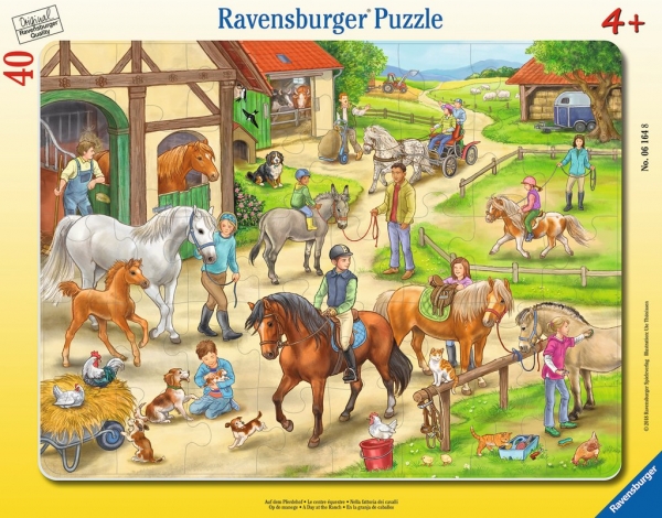 Ravensburger 06164 Auf dem Pferdehof
