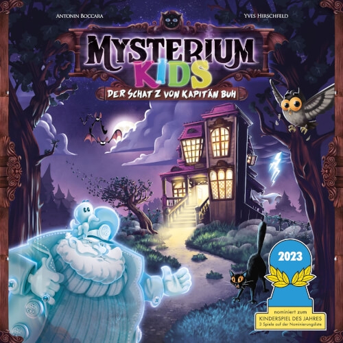 Asmodee LIBD0018 Mysterium Kids Der Schatz von Kapitän Buh