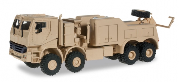 Herpa 744904 Mercedes-Benz Actros gepanzert Bergefahrzeug, sandbeige