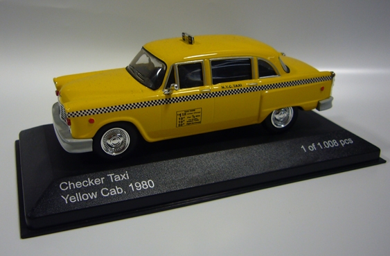 White Box WB024 Checker Marathon, Yellow Cab