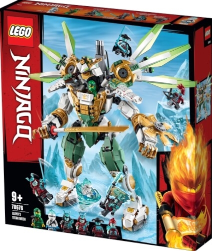 lego ninjago 70676 lloyd's titan mech