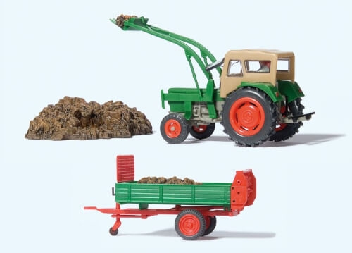 Preiser 17944 Ackerschlepper Deutz D 6206