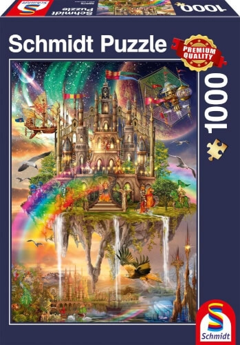 Schmidt Spiele 58979 58979 Puzzle Stadt im Himmel 1000 Teile