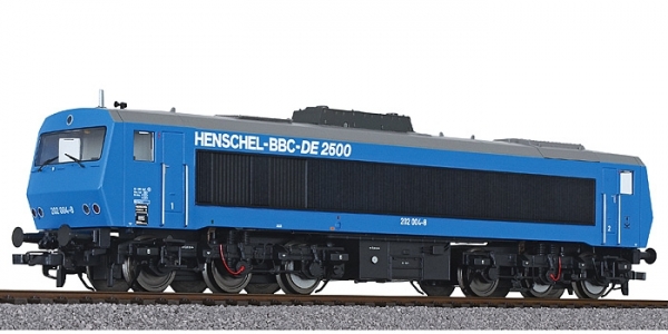 Liliput 132052 Diesellokomotive, Henschel-BBC DE 2500, Epoche IV