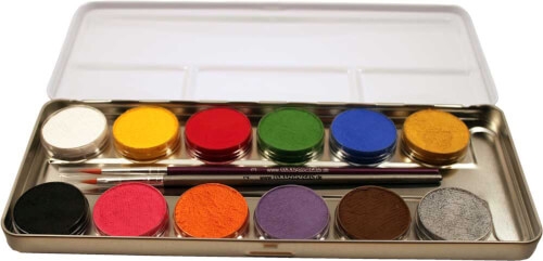 Eulenspiegel 212004 12 Farben Metall-Palette
