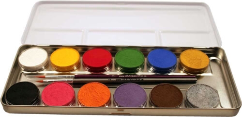 Eulenspiegel 212004 12 Farben Metall-Palette