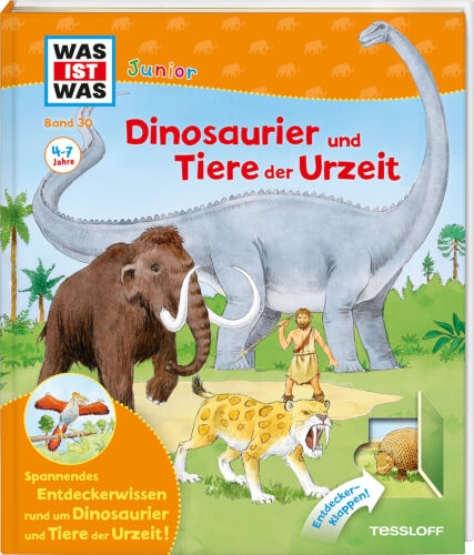 Tessloff 978-3-7886-2205-3 WAS IST WAS Junior Band 30. Dinosaurier und Tiere der Urzeit