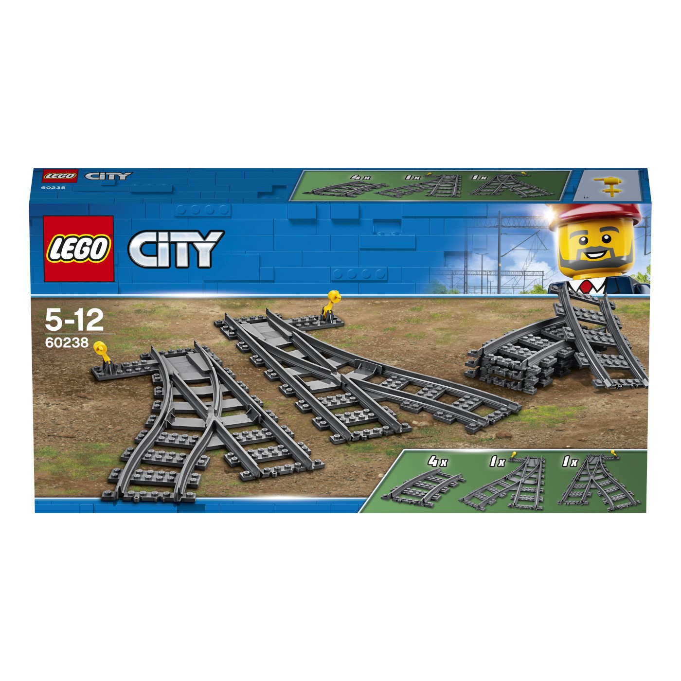 LEGO® 60238 Weichen | Spielwaren Möhnle