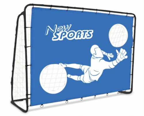 New Sports Fußballtor mit Torwand 213 x 152 x 76 cm