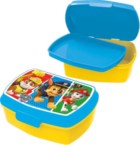 Paw Patrol, Brotdose mit Einsatz 17 x 13,5 x 5,5 cm