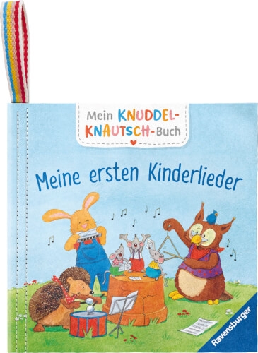 Ravensburger 42086 Mein Knuddel-Knautsch-Buch: robust, waschbar und federleicht. Praktisch für zu Ha