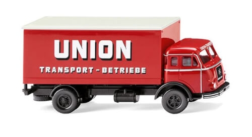 Wiking 42502 Koffer-Lkw (Henschel) Union Transport