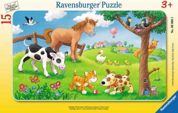 Ravensburger 06066 Knuffige Tierfreunde