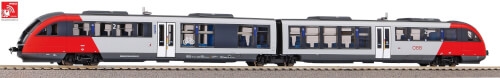 Piko 52093 H0 Sound-Dieseltriebwagen Rh 5045 BBÖ III Blauer Blitz, 3tlg. inkl. PIKO Sound-Decoder