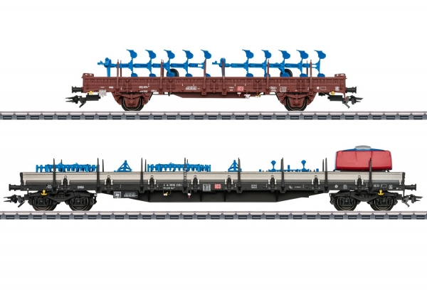 Märklin 46405 Güterwagen-Set 1 Landwirtschaftliche Geräte DB