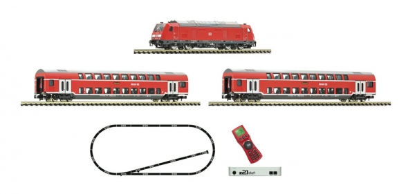 Fleischmann 931897 z21 start Digitalset: BR 245 mit Personenzug, DB AG