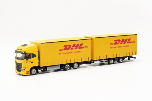 Herpa 315890 Iveco S-Way VolumenHzg DHL