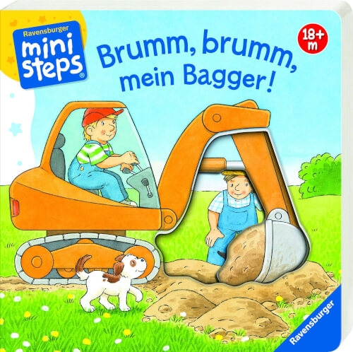 Ravensburger 31691 Bliesener, Brumm, brumm, Bagger! 18+m