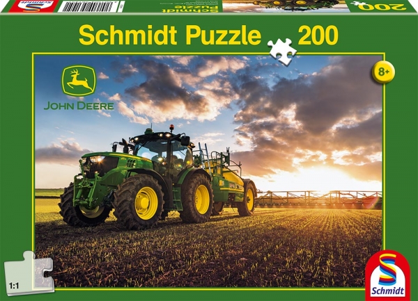 Schmidt 56145 John Deere Traktor 6150R mit Güllefass