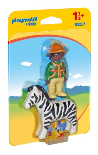 Playmobil 9257 Ranger mit Zebra