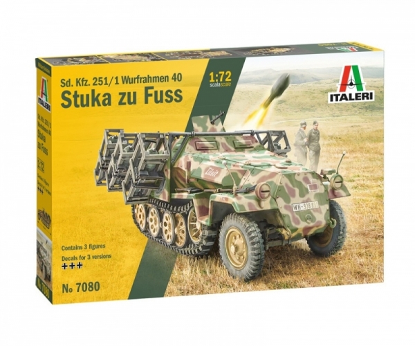 Italeri 7080 1:72 Sd.Kfz. 251/1 "Stuka Zu Fuss"