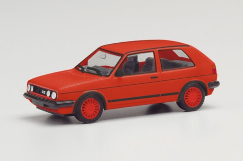 Herpa 420846-002 VW Golf II Gti, rot