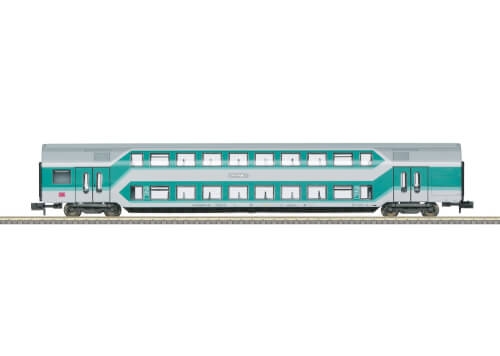 Trix 18418 - N Doppelstockwagen Bauart DBz 750