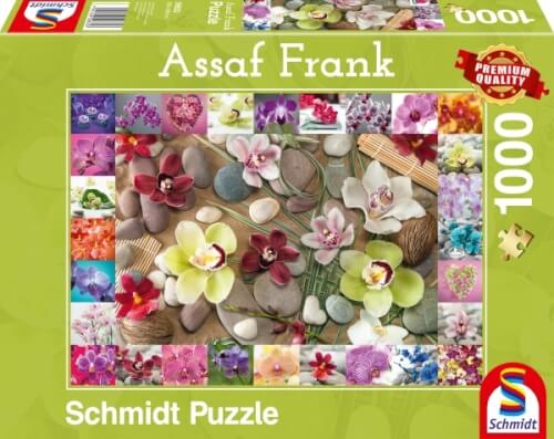 Schmidt Spiele Puzzle Assaf Frank Orchideen 1.000 Teile