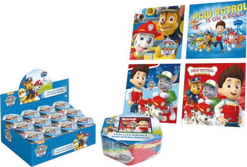 Paw Patrol Magical Towel - Handtuch 30x30 cm - 36 Stück sort. im Thekendisplay 22x14,5x6,5 cm
