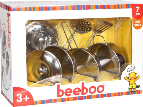 Vedes 47020981 Beeboo Kitchen Edelstahl Topfset, 7-teilig