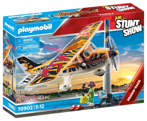 PLAYMOBIL 70902 Air Stuntshow Propeller-Flugzeug 'Tiger'