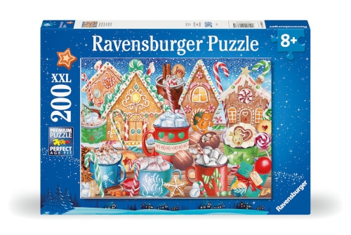 Ravensburger 12000867 Puzzle Süße Weihnachten 200 Teile XXL