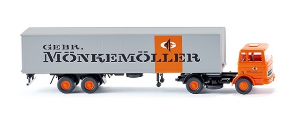 Wiking 054201 Koffersattelzug (MB 1620)