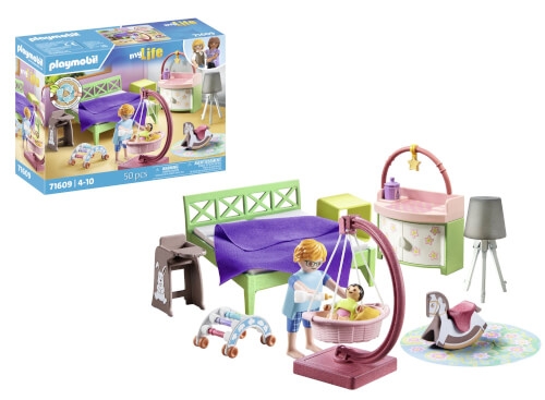 PLAYMOBIL 71609 Schlafzimmer mit Babyspielecke